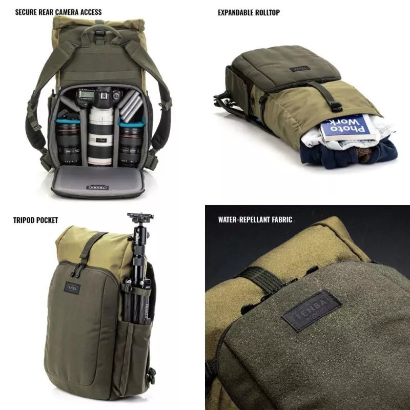 Tenba Fulton v2 16L Tan/Olive