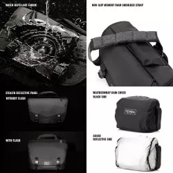 Tenba DNA 9 Slim Messenger Black