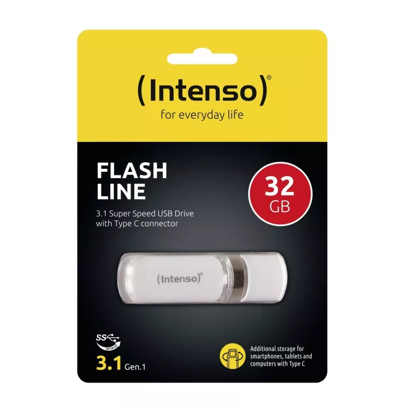 Intenso Flash Line          32GB USB Stick 3.1 Type-C