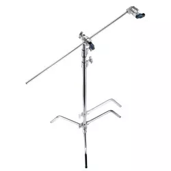 Avenger Zestaw C-Stand 33 z przesuwną nogą srebrny