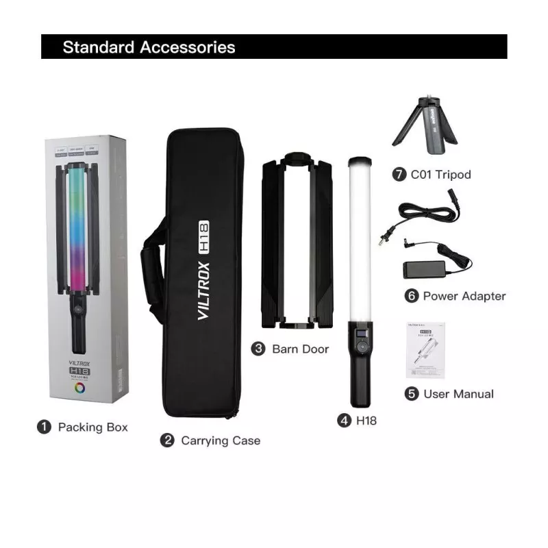 Viltrox lampa LED H18