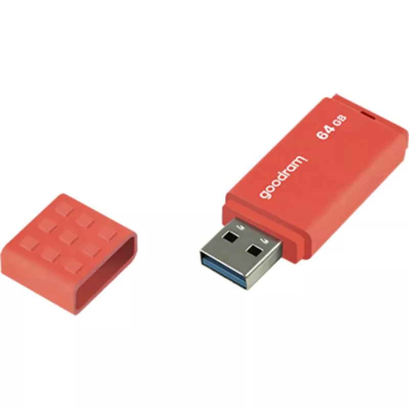 GOODRAM UME3 USB 3.0        64GB pomarancz