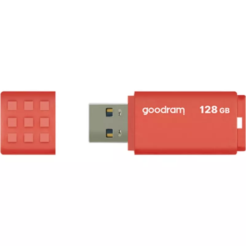 GOODRAM UME3 USB 3.0       128GB pomarancz
