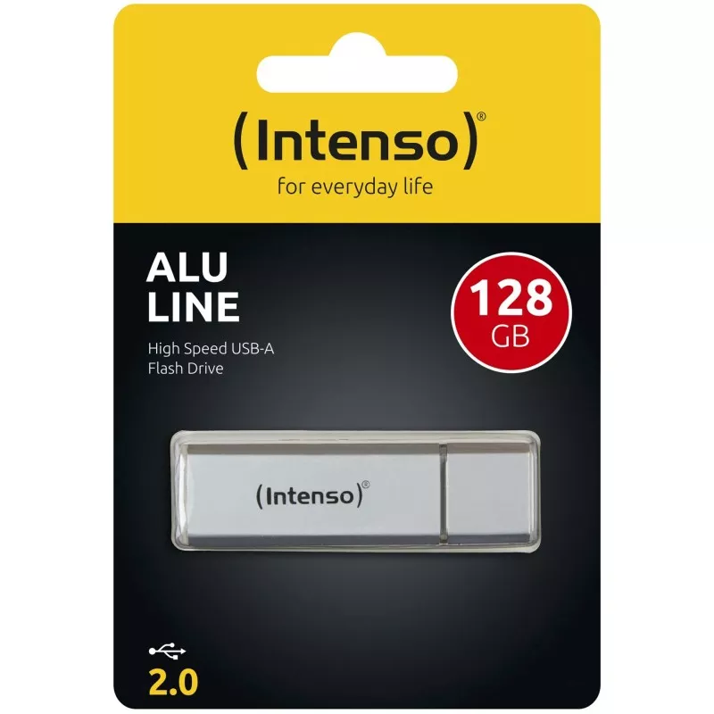 Intenso Alu Line srebrny 128GB USB Stick 2.0