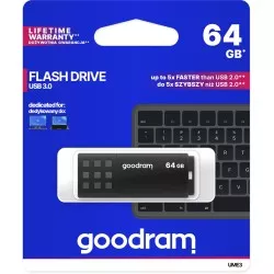 3x1 GOODRAM UME3 USB 3.0    64GB Care