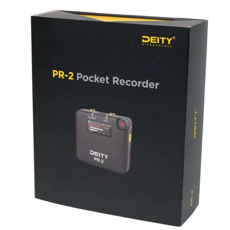 Deity PR-2 Stereo Pocket Recorder mit Lavalier Mic