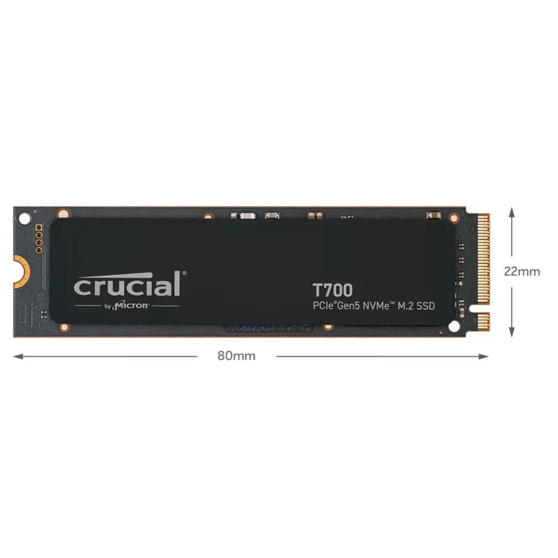 Crucial T700                 1TB PCIe Gen5 NVMe M.2 SSD