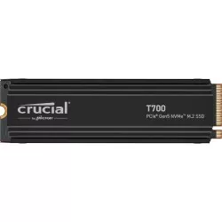 Crucial T700 with heatsink   2TB PCIe Gen5 NVMe M.2 SSD