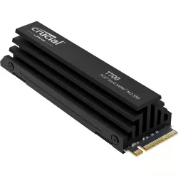 Crucial T700 with heatsink   1TB PCIe Gen5 NVMe M.2 SSD