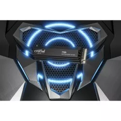 Crucial T700 with heatsink   2TB PCIe Gen5 NVMe M.2 SSD