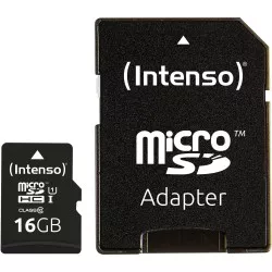 Intenso microSDHC Card      16GB Class 10 UHS-I Premium