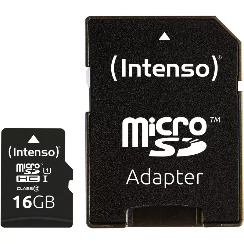Intenso microSDHC Card      16GB Class 10 UHS-I Premium