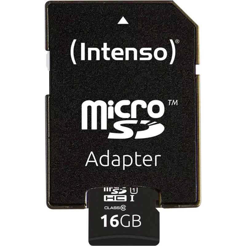 Intenso microSDHC Card      16GB Class 10 UHS-I Premium