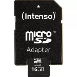 Intenso microSDHC           16GB Class 10