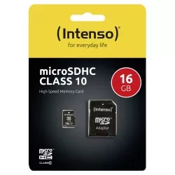 Intenso microSDHC           16GB Class 10
