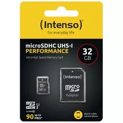 Intenso microSDHC           32GB Class 10 UHS-I U1 Performance