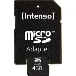 Intenso microSDHC            4GB Class 10