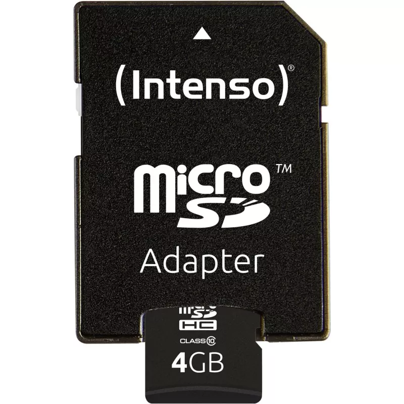 Intenso microSDHC            4GB Class 10