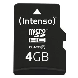 Intenso microSDHC            4GB Class 10