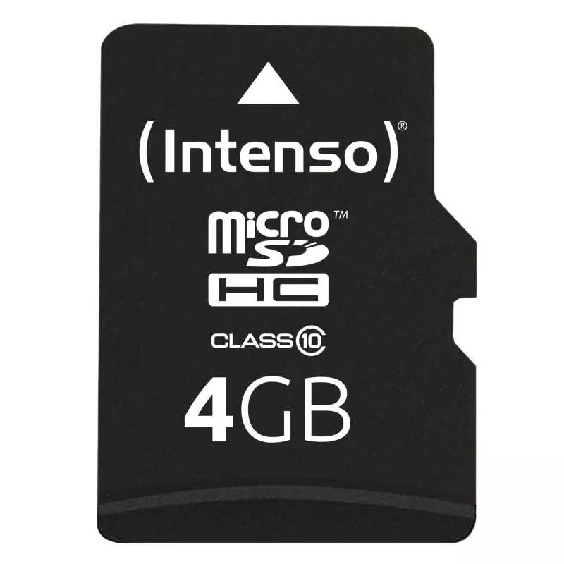 Intenso microSDHC            4GB Class 10