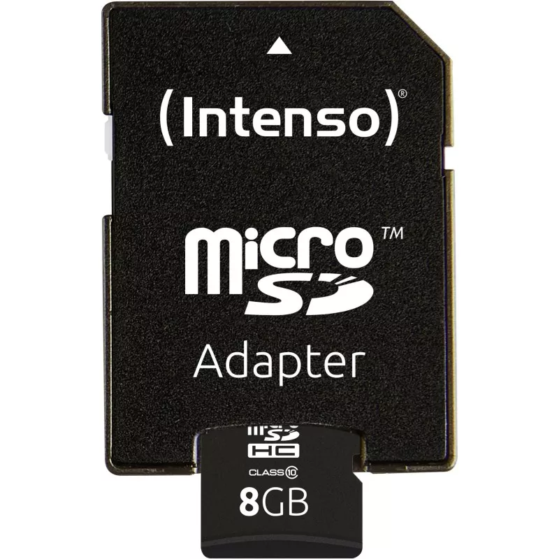 Intenso microSDHC            8GB Class 10