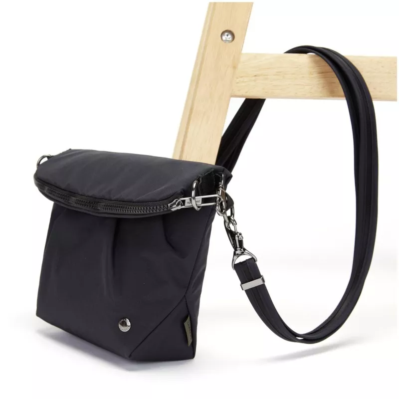 Pacsafe Citysafe CX convertible crossbody ECONYL® czarny