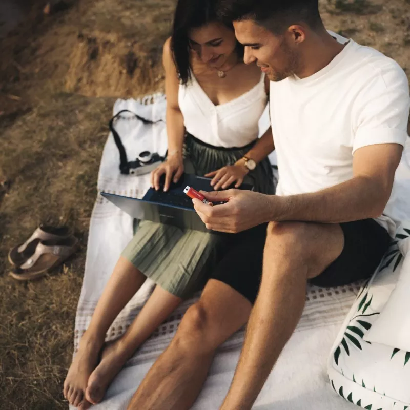 Verbatim DataBar USB 2.0    16GB red