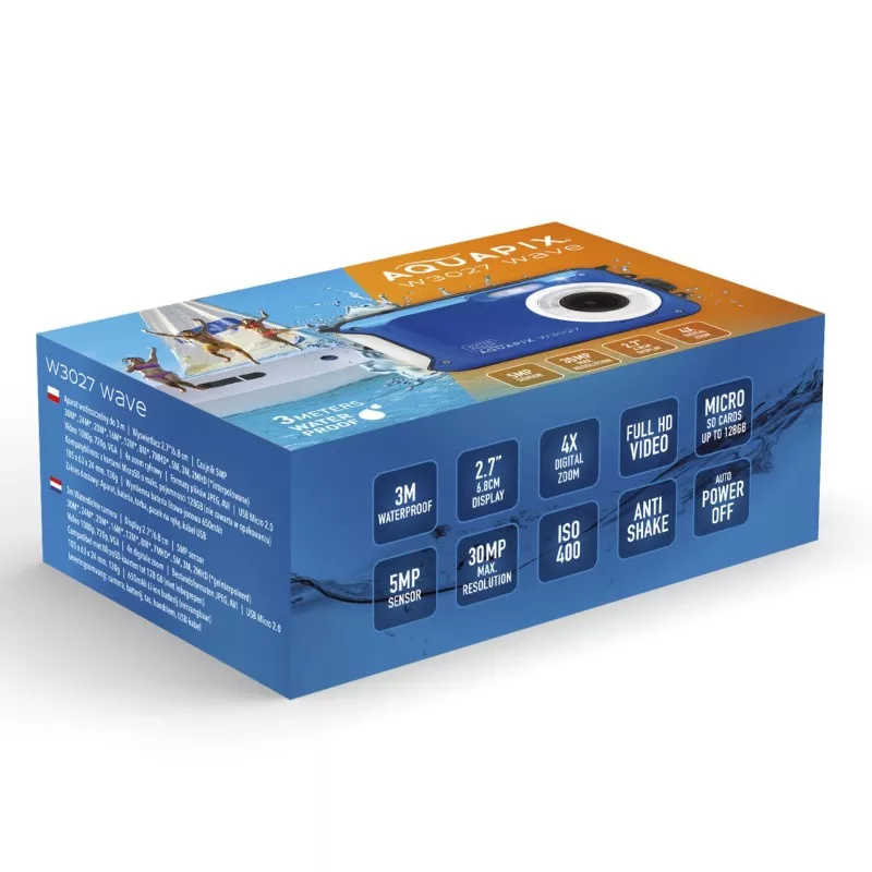 Easypix Aquapix W3027 Wave Marine Blue