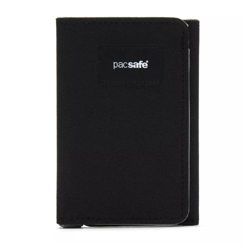 Pacsafe RFIDsafe Trifold Wallet schwarz