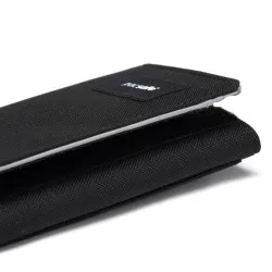Pacsafe RFIDsafe Trifold Wallet schwarz