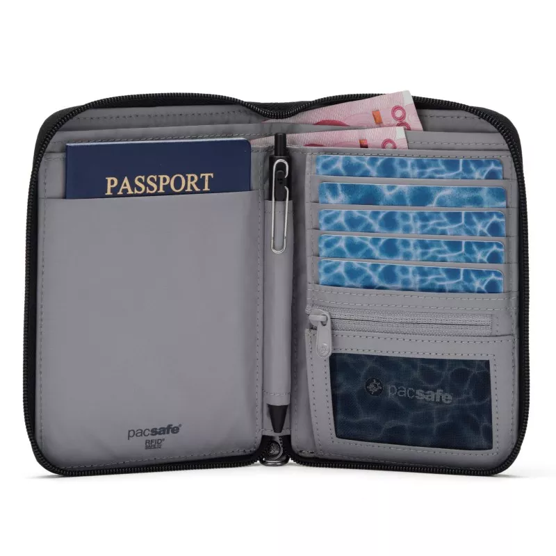 Pacsafe RFIDsafe Travel Organizer schwarz