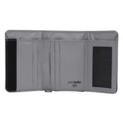 Pacsafe RFIDsafe Trifold Wallet schwarz
