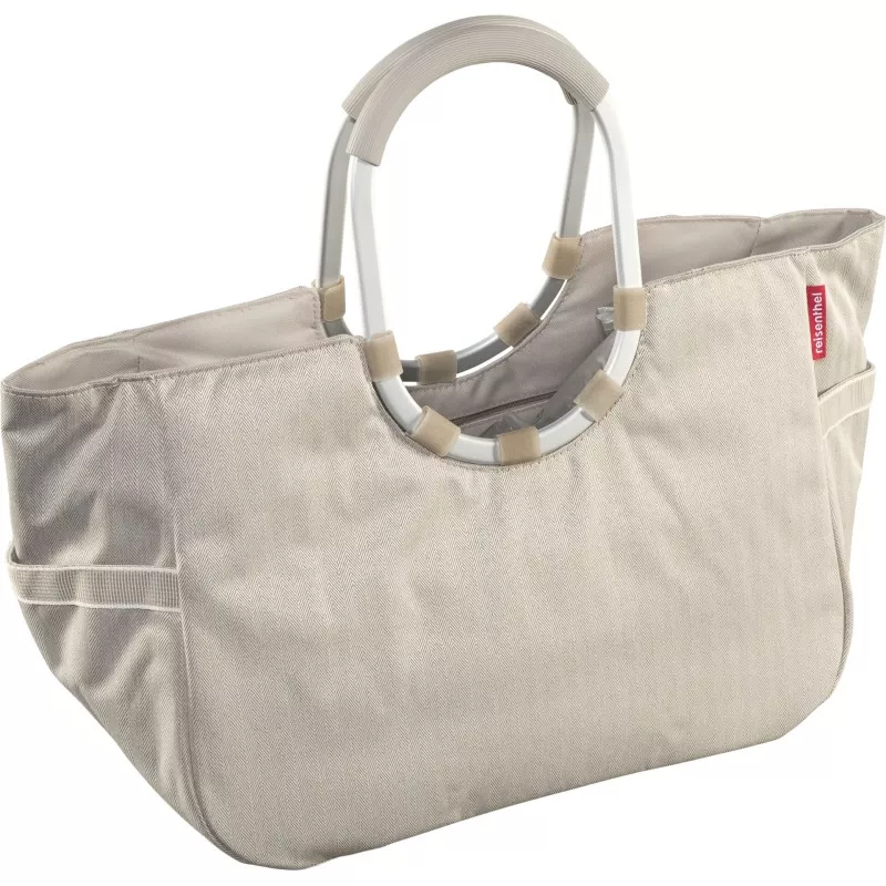 Reisenthel Loopshopper L herringbone sand