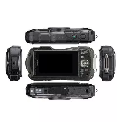 Aparat fotograficzny Pentax WG-90 Czarny z Wysokim Zoomem Optycznym o Odporności na Warunki Ekstremalne