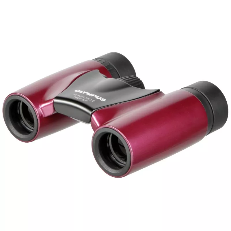 Olimp Slim 8x21 RC II metalowa różowa