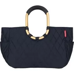 Reisenthel Loopshopper L rhombus midnight gold