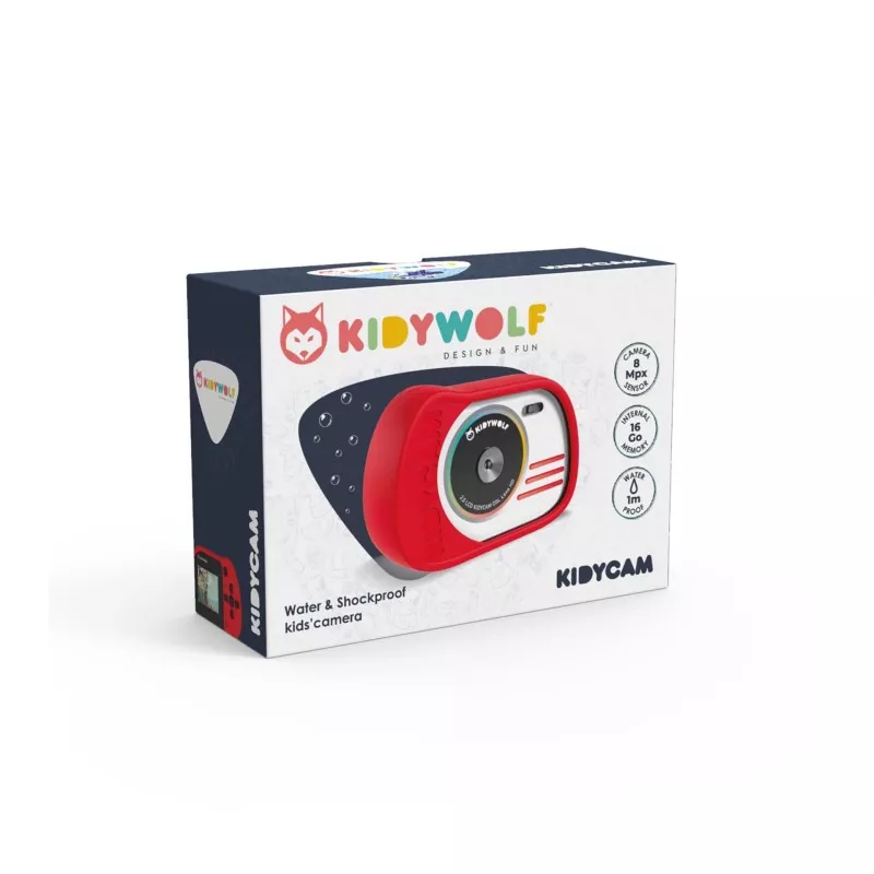 Kidywolf Foto- und Videokamera rot
