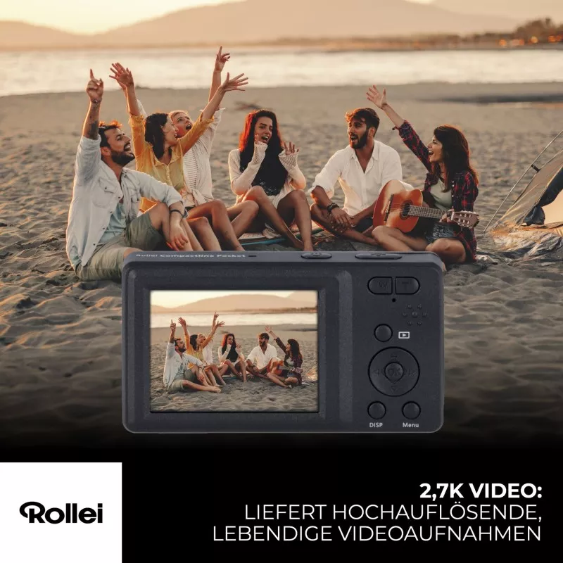 Rollei Compactline Pocket schwarz