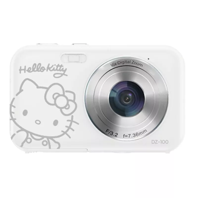 Yashica DZ-100 Hello Kitty bialy