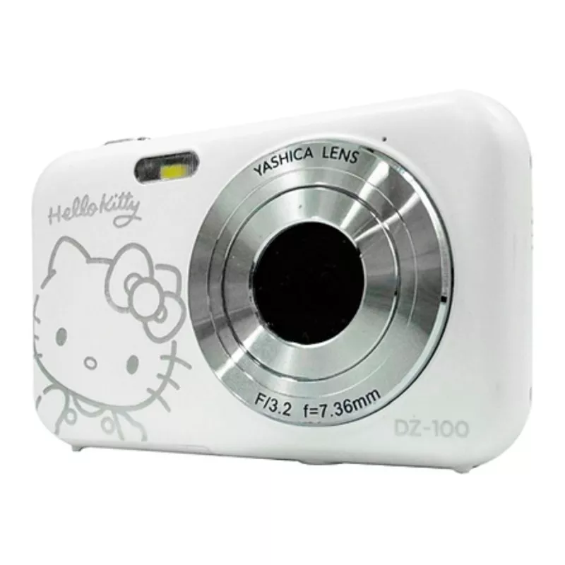 Yashica DZ-100 Hello Kitty bialy