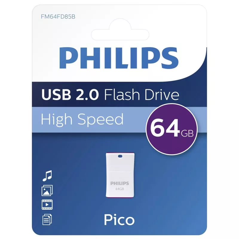 Philips USB 2.0             64GB Pico Edition Magic Purple