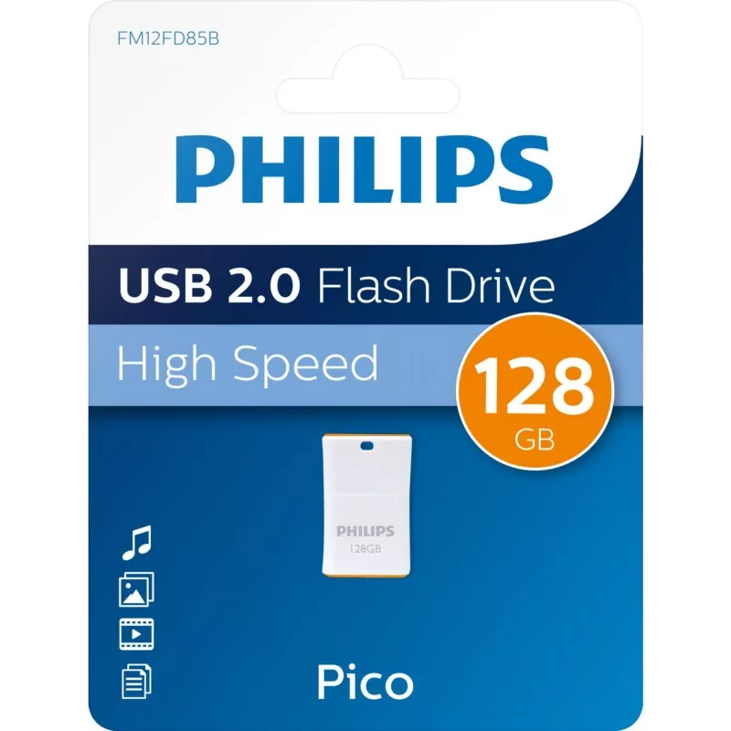Philips USB 2.0            128GB Pico Edition Sunrise Orange