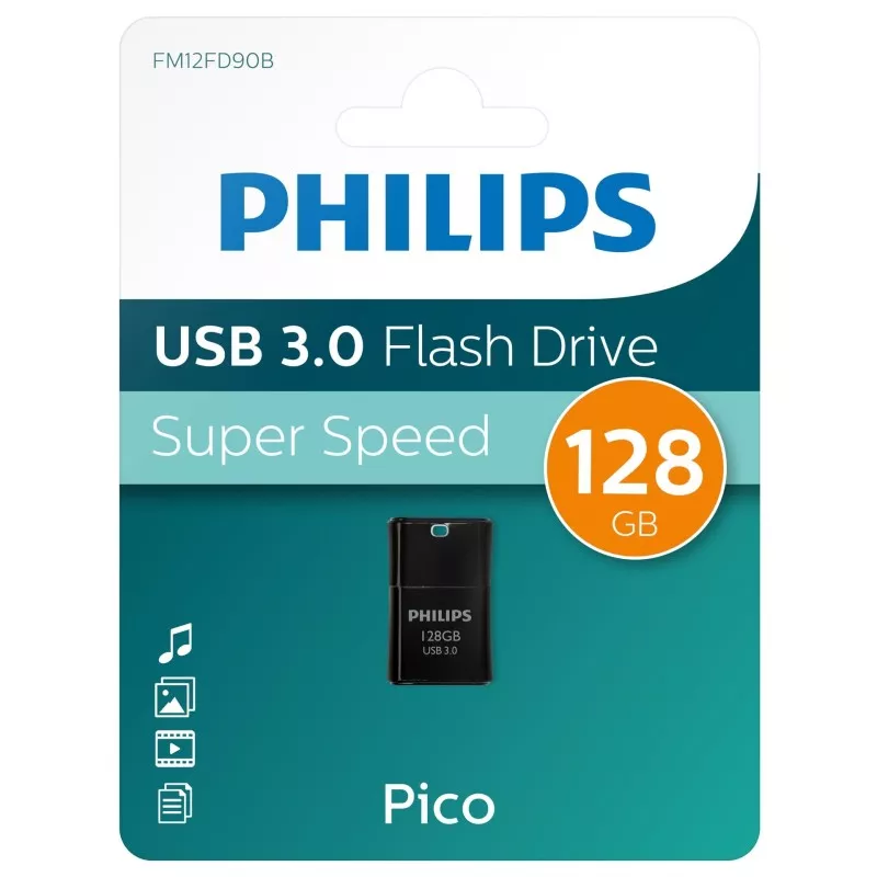 Philips USB 3.0            128GB Pico Edition Midnight Black