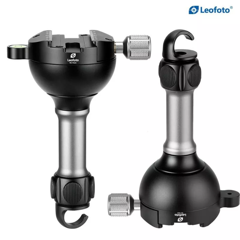 Leofoto uchwyt z zaciskiem 75mm YB-75LK
