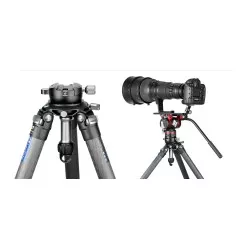 Leofoto uchwyt z zaciskiem 75mm YB-75LK