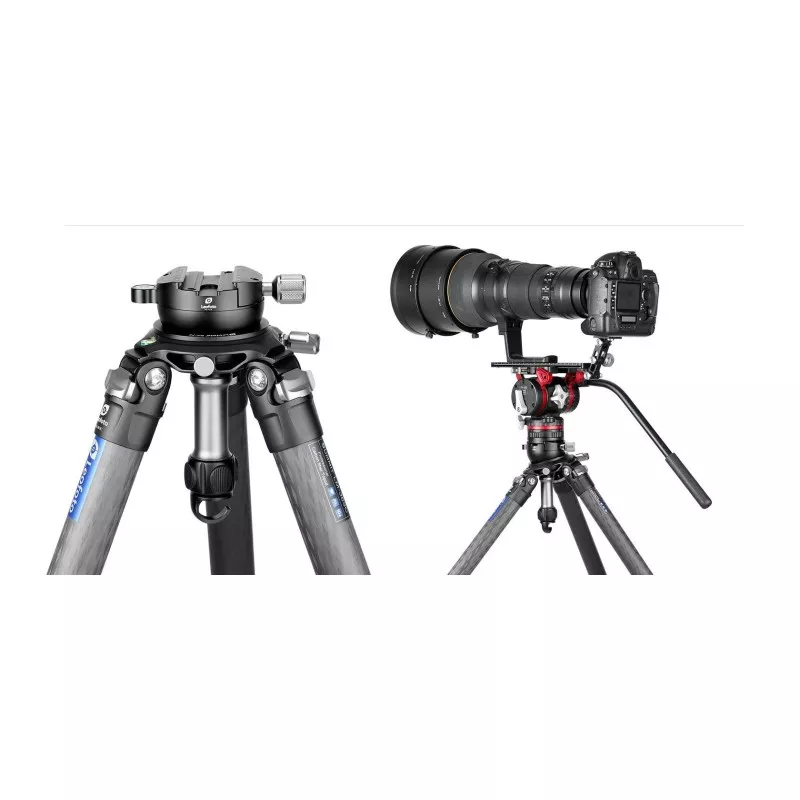 Leofoto uchwyt z zaciskiem 75mm YB-75LK