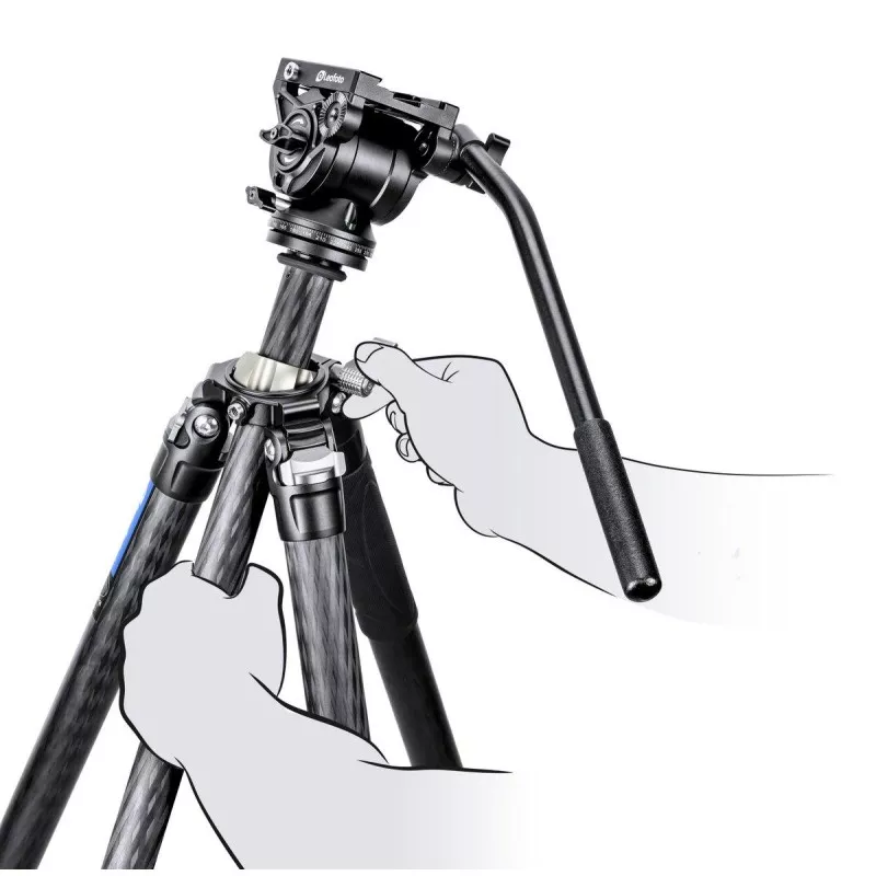 Leofoto statyw Manba LV-324C+BV-10