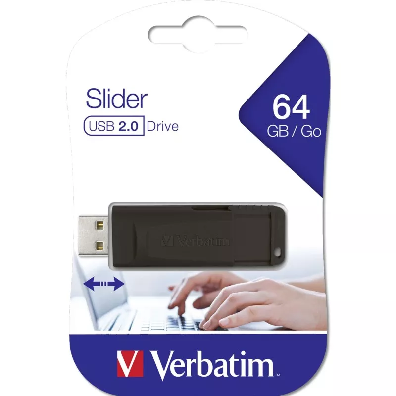 Verbatim Store n Go Slider  64GB USB 2.0