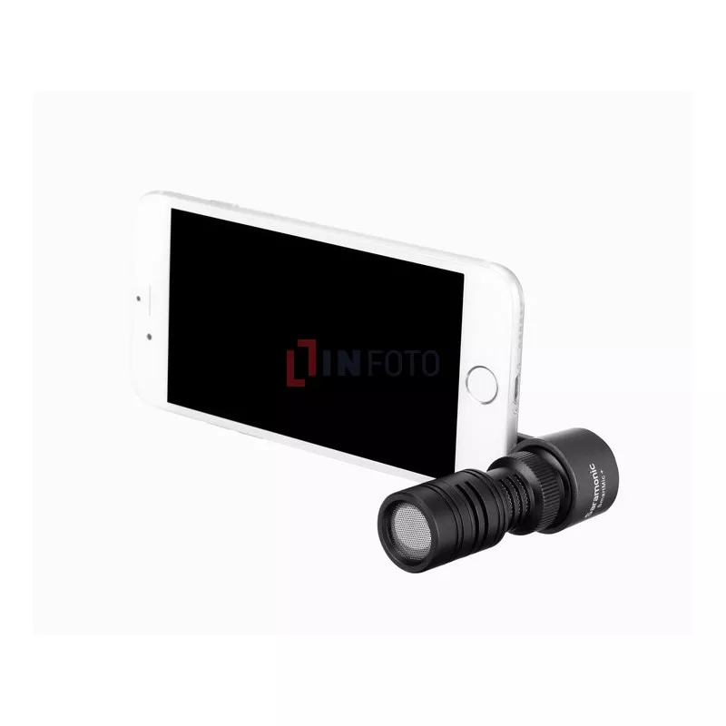 Mikrofon pojemnościowy Saramonic SmartMic+ do smartfonów ze złączem mini Jack TRRS