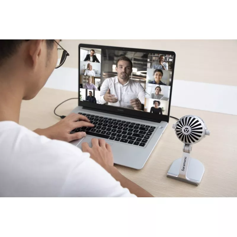 Mikrofon pojemnościowy Saramonic MTV500 do podcastów